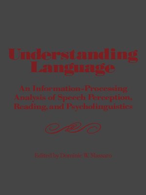 cover image of Understanding Language